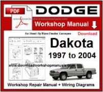 Dodge Dakota Service Repair Workshop Manual Download